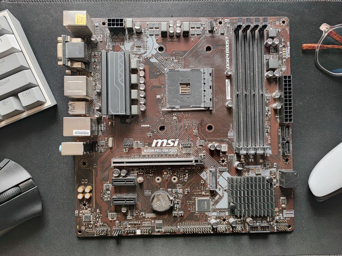 Carte mère MSI B450M PRO-VDH PLUS