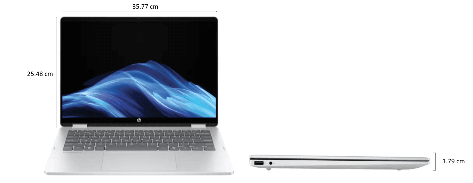 HP OmniBook 5 16, vue 4